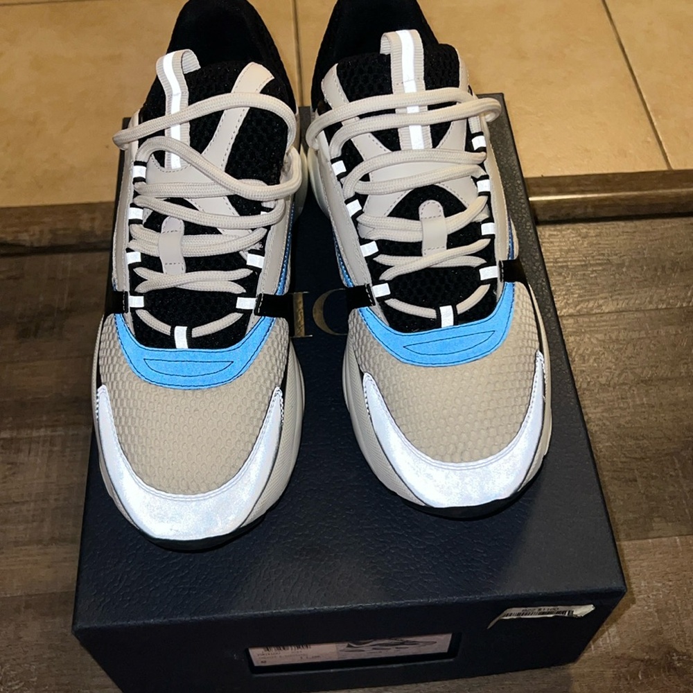 Dior b22 blue white grey